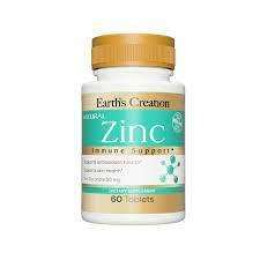 Цинк Earth's Creation Zinc Gluconate 50 mg 100 tabs Earth's Creation