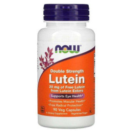 Лютеин NOW Lutein 20 mg 90 caps NOW