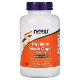 Подорожник Now Psyllium Husk Caps 700 mg 180 caps NOW