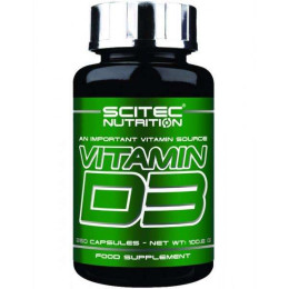 Витамин D3 Scitec Nutrition Vitamin D3 250 caps Scitec Nutrition