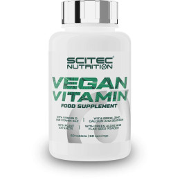 Комплекс вітамінів для вегетаріанців Scitec Nutrition Vegan Vitamin 60 caps Scitec Nutrition