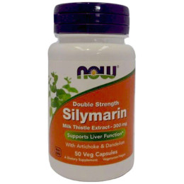 Силімарин Now Silymarin Milk Thistle 300mg 50 caps NOW