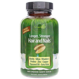 Комплекс для здорової шкіри, волосся та нігтів Irwin Naturals Healthy Skin & Hair Plus Nails 60 Liquid Soft-Gels Irwin Naturals