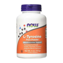 L-тирозин NOW Foods L-Tyrosine Powder 113 g NOW