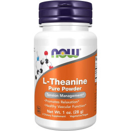 L-теанин Now L-Theanine Pure Powder 28 g NOW