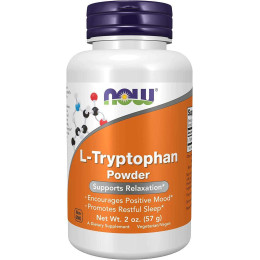 L-триптофан Now L-Tryptophan Powder 57 g NOW