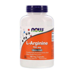 L-аргинин NOW L-Arginine 700 mg 180 caps NOW