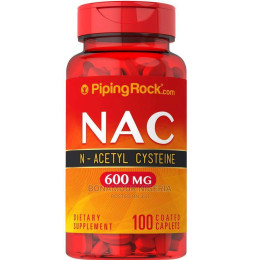 N-Acetyl Cysteine (NAC) 100 Capsules Piping Rock