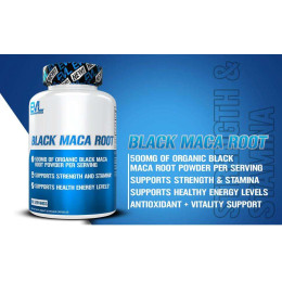 Екстракт чорної маки Evlution Nutrition Black Maca Root 60 Veggie Capsules Evlution Nutrition