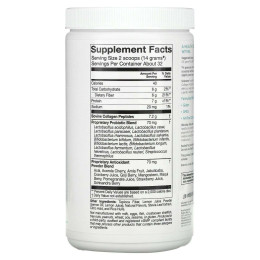 Collagen with Probiotics and Superfruits, Powdered Drink Mix 454 g (Citrus)