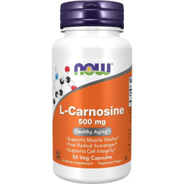 L-Carnosine 500mg 50caps NOW