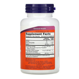 Глюкозамин Хондроитин МСМ Now Foods (Glucosamine & Chondroitin with MSM) 90 капсул