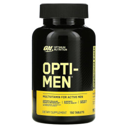 Opti-Men, нутриентная система питательных добавок, Optimum Nutrition, 150 таблеток