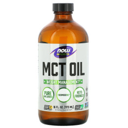 MCT масло Now Foods (MCT Oil) 473 мл