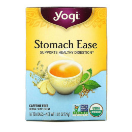 Улучшение пищеварения, без кофеина, Yogi Tea, 16 пакетиков, 1,02 унции (29 г)