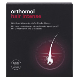 Orthomol Hair Intense, Ортомол для волос, 90 капсул