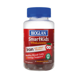 Биоглан Железо + Витамин С Витамины для детей желейки Bioglan (SmartKids Iron Vitagummies) 30 шт