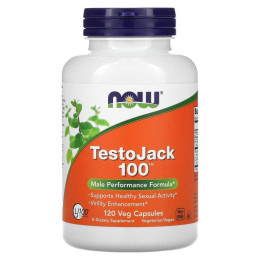 Тестостерон Now Foods (TestoJack 100) 120 растительных капсул