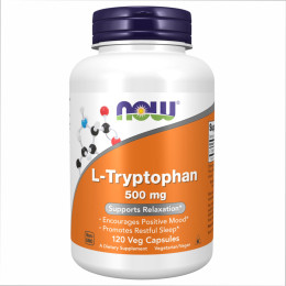 L-Tryptophan 500mg - 120 vcaps Now Foods