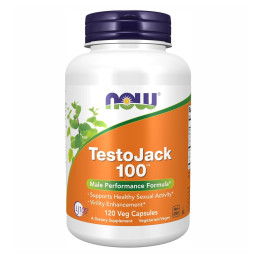 Testo Jack 100 - 120 vcaps Now Foods