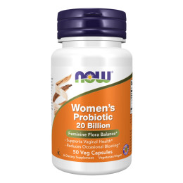 Women's Probiotic 20 Bln - 50 vcaps Now Foods