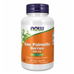 Saw Palmetto 550mg - 250 vcaps Now Foods