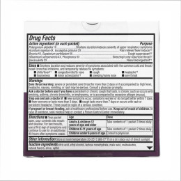 Umcka Cold & Flu Berry Fastactv - 10x.912g Nature's Way