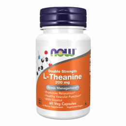 L-Theanine 200mg - 60 vcaps Now Foods