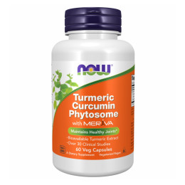 Turmeric Curcumin Phytosome 500mg - 60 vcaps Now Foods