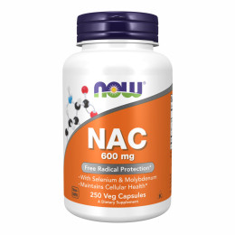 Nac-Acetyl Cysteine 600mg - 250 vcaps Now Foods