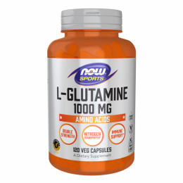 L-Glutamine 1000mg - 120 vcaps Now Foods