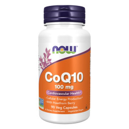 CoQ10 100mg - 90 vcaps Now Foods