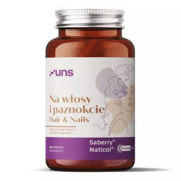 Na wlosy i paznokcie - 90 caps UNS Vitamins