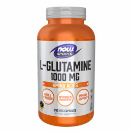 L-Glutamine 1000mg - 240 vcaps Now Foods