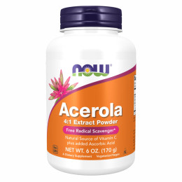 Acerola Powder - 170g Now Foods