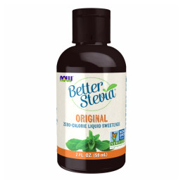 Better Stevia Alcohol Liquid - 59 ml Now Foods