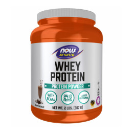 Whey Protein - 907g Chocolate Now Foods