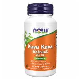 Kava Kava 250mg - 60 vcaps Now Foods