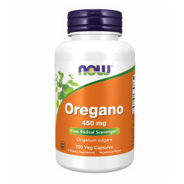 Oregano 450mg - 100 vcaps Now Foods