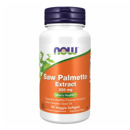 Saw Palmetto 320mg - 90 vgels Now Foods