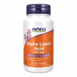 Alpha Lipoic Acid 100mg - 60vcaps Now Foods