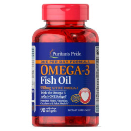 Omega-3 One Per Day Formula - 90caps Puritans Pride