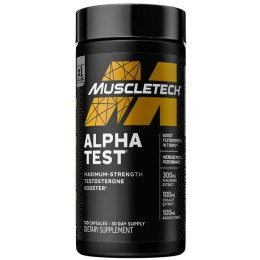 Тестостероновий бустер MuscleTech AlphaTest 120 Capsules Muscletech