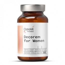 Комлекс витаминов и минералов для женщин, PHARMA DECOREM FOR WOMEN, OstroVit, 60 капсул