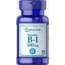 Витамин В1 Puritan's Pride (Vitamin B-1) 100 мг 100 таблеток