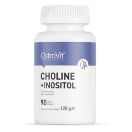 Холин + инозитол OstroVit (Choline + Inositol) 90 таблеток