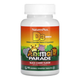 Vit D3 500 IU Chewable - 90 tabs Nature's Plus