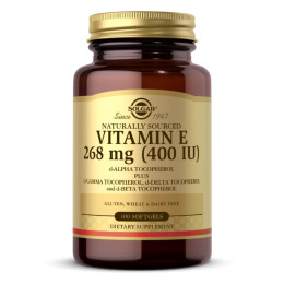 Vitamin E 268 mg (400 IU) Mixed - 100 softgels Solgar