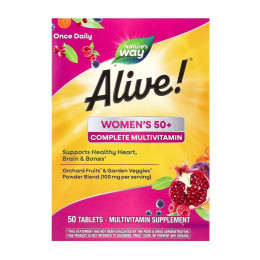 Women's 50+ Complete Multivitamin - 50 tabs Natures Way