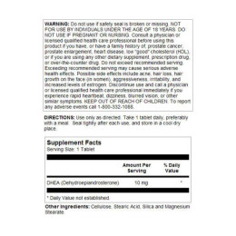 DHEA 10mg - 60 tabs KAL